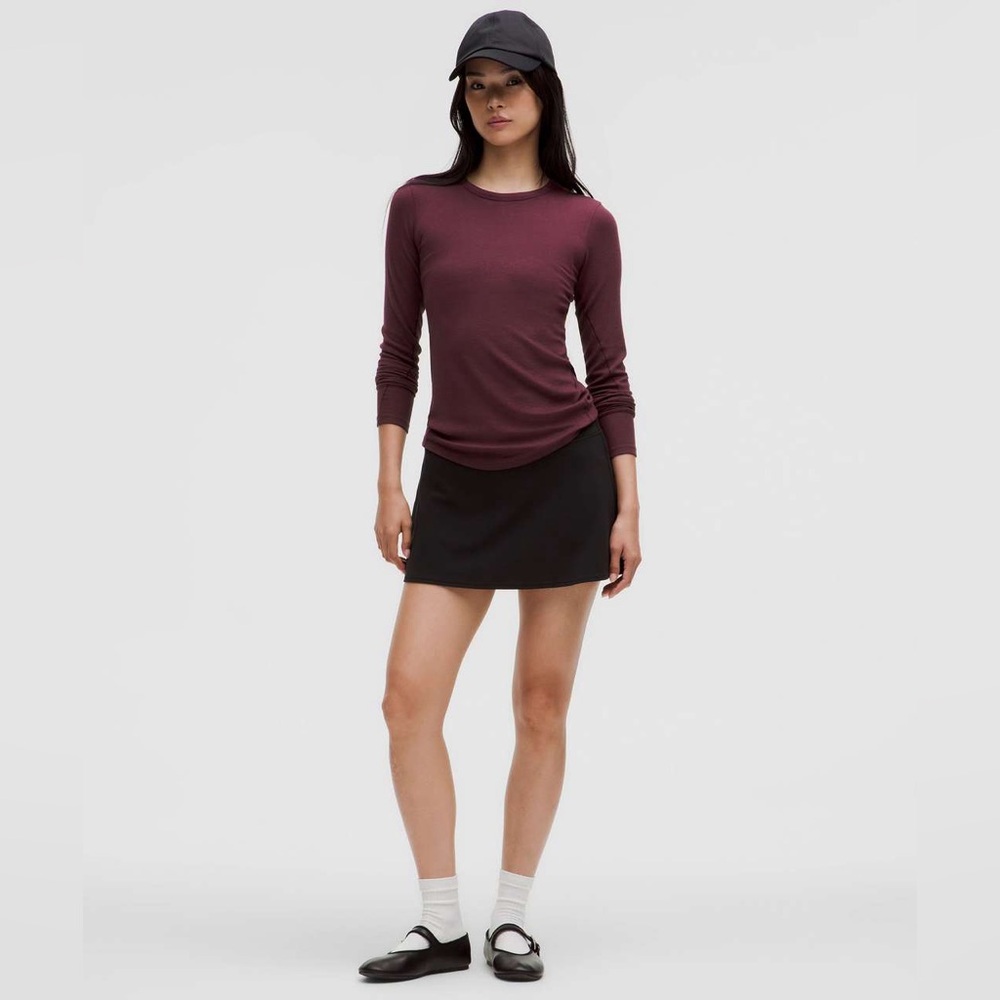 Lululemon Hold Tight Long-Sleeve Shirt Garnet - Picture 5 of 5